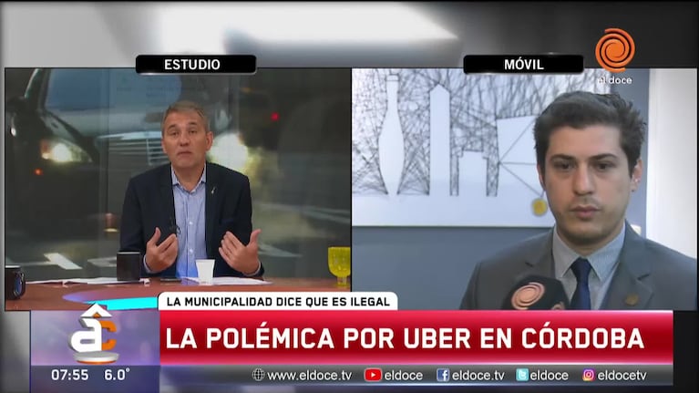 Continúa la polémica de Uber en Córdoba