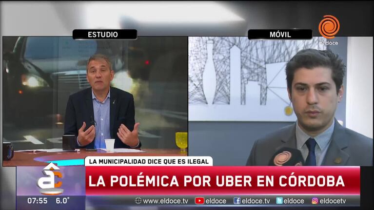 Continúa la polémica de Uber en Córdoba