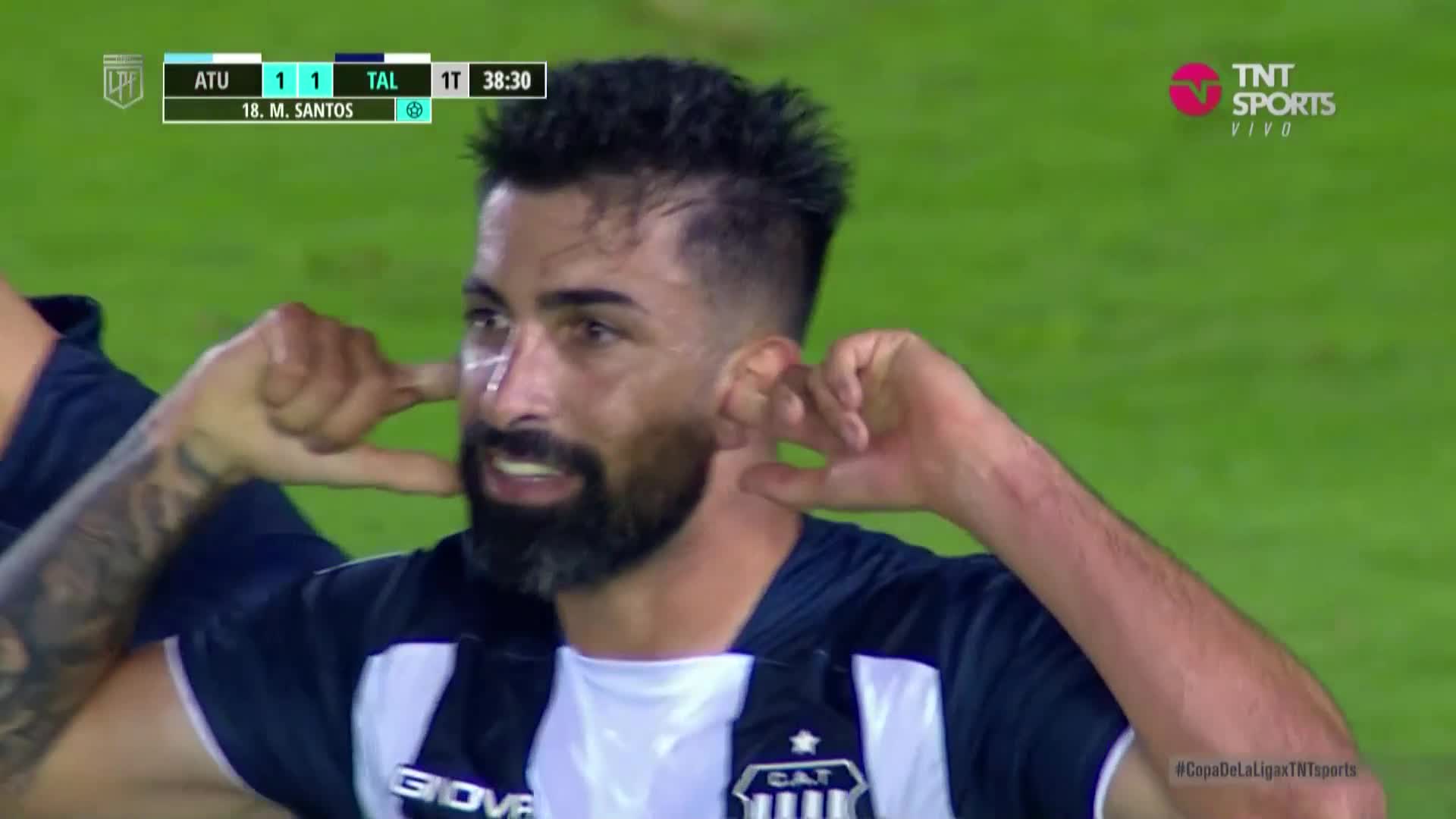 Michael Santos empató el partido para Talleres en Tucumán 