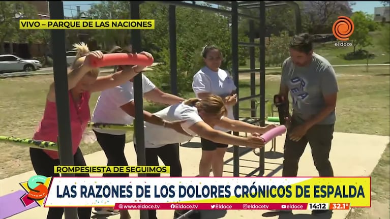 Roxana Martínez en el Rompesiesta de Seguimos