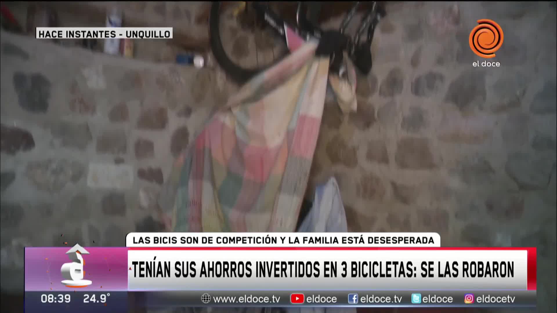 A una familia le robaron las bicis en las que habían invertido todos sus ahorros