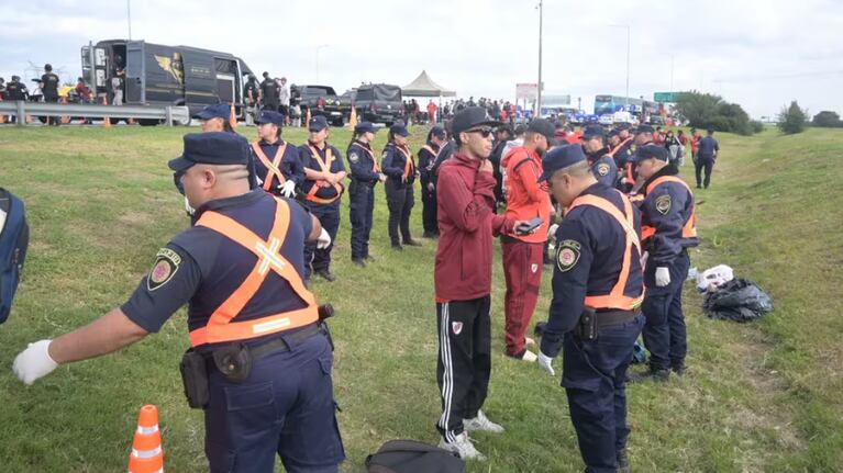 Quinteros afirmó que no hubo inconvenientes en el superclásico Boca-River