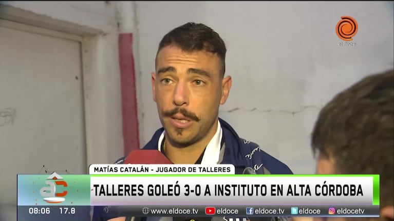 Talleres goleó a Instituto por 3 a 0: el análisis de los jugadores