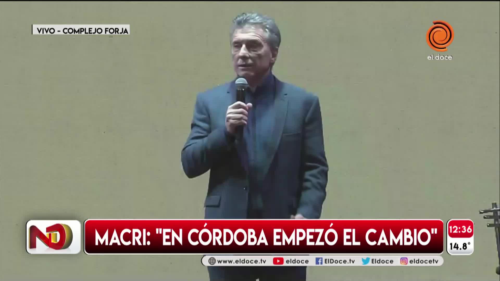 El discurso de Macri en Córdoba