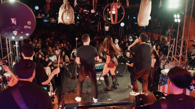 Valentina Márquez estrenó su versión cuartetera de "Tal vez" y "Me dediqué a perderte"