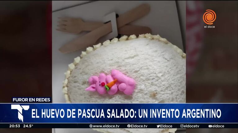 Huevo de Pascua salado: la nueva tendencia que causa furor