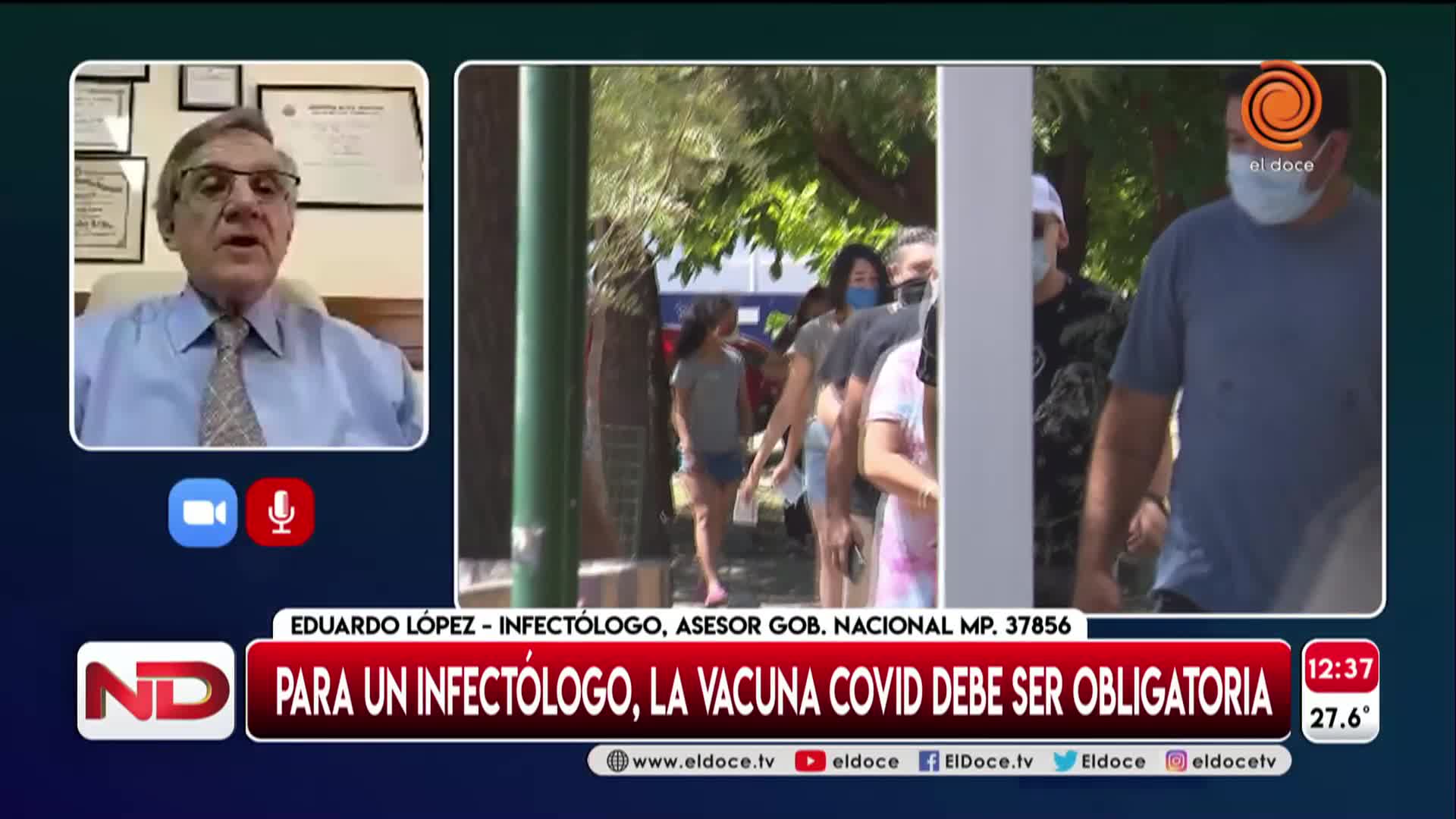 Vacuna contra el Covid-19: “Debería ser obligatoria”