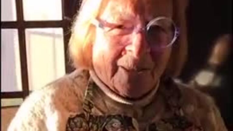 "Quiero verte antes de morir”: tiene 104 años y confesó que sueña con conocer a Messi