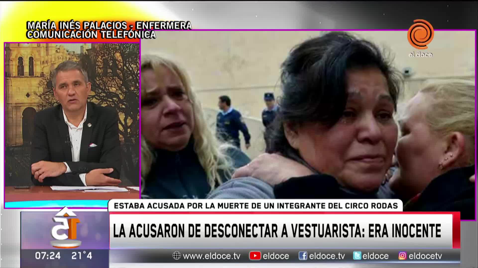 Fue absuelta por la justicia una enfermera acusada de homicidio 