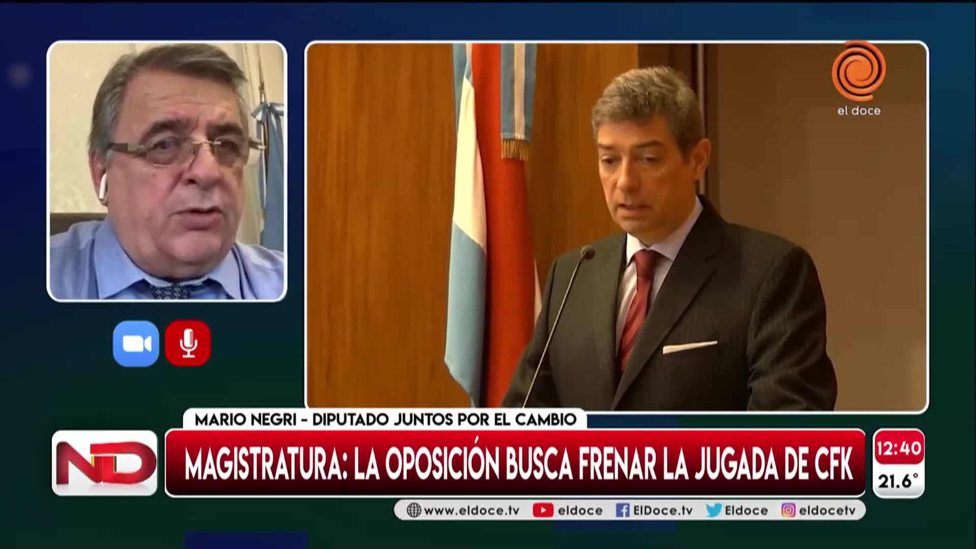 Mario Negri sobre la jugada de Cristina Kirchner: “Es de una mediocridad absoluta”