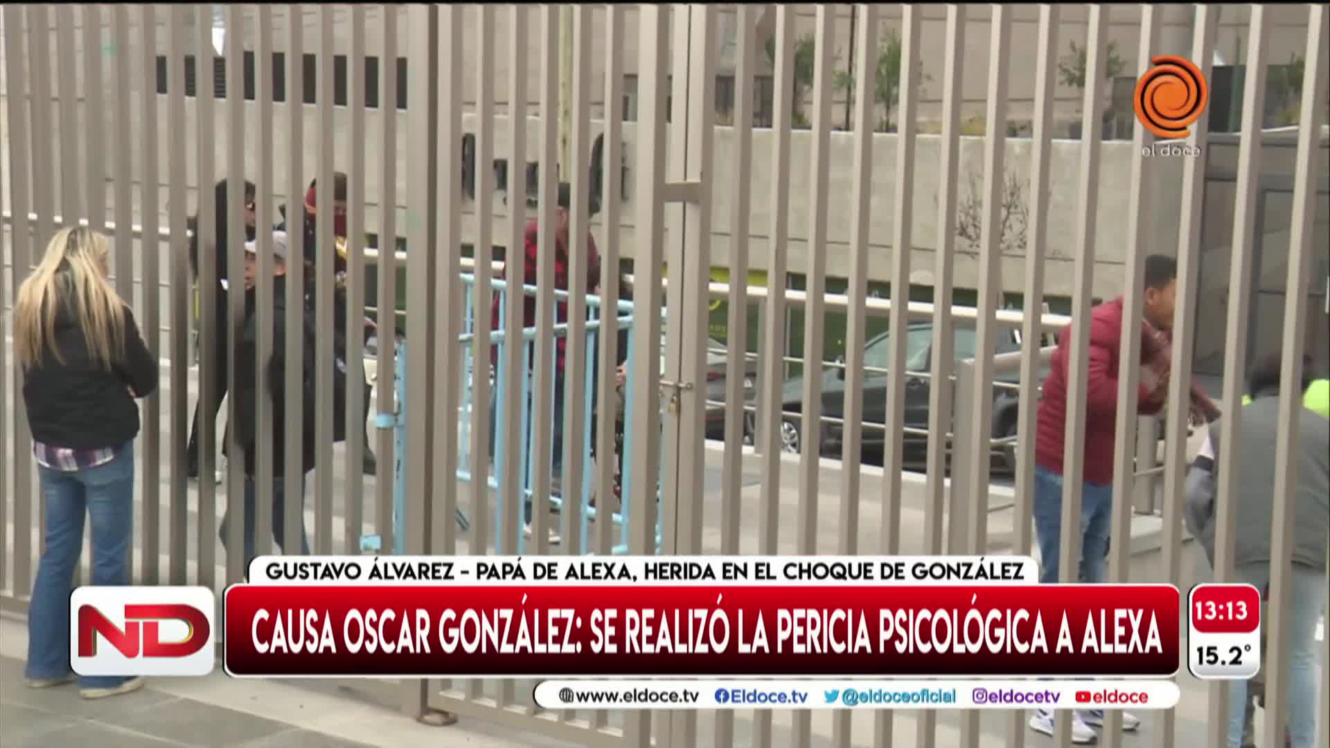 Choque de Oscar González: le hicieron la pericia psicológica a Alexa