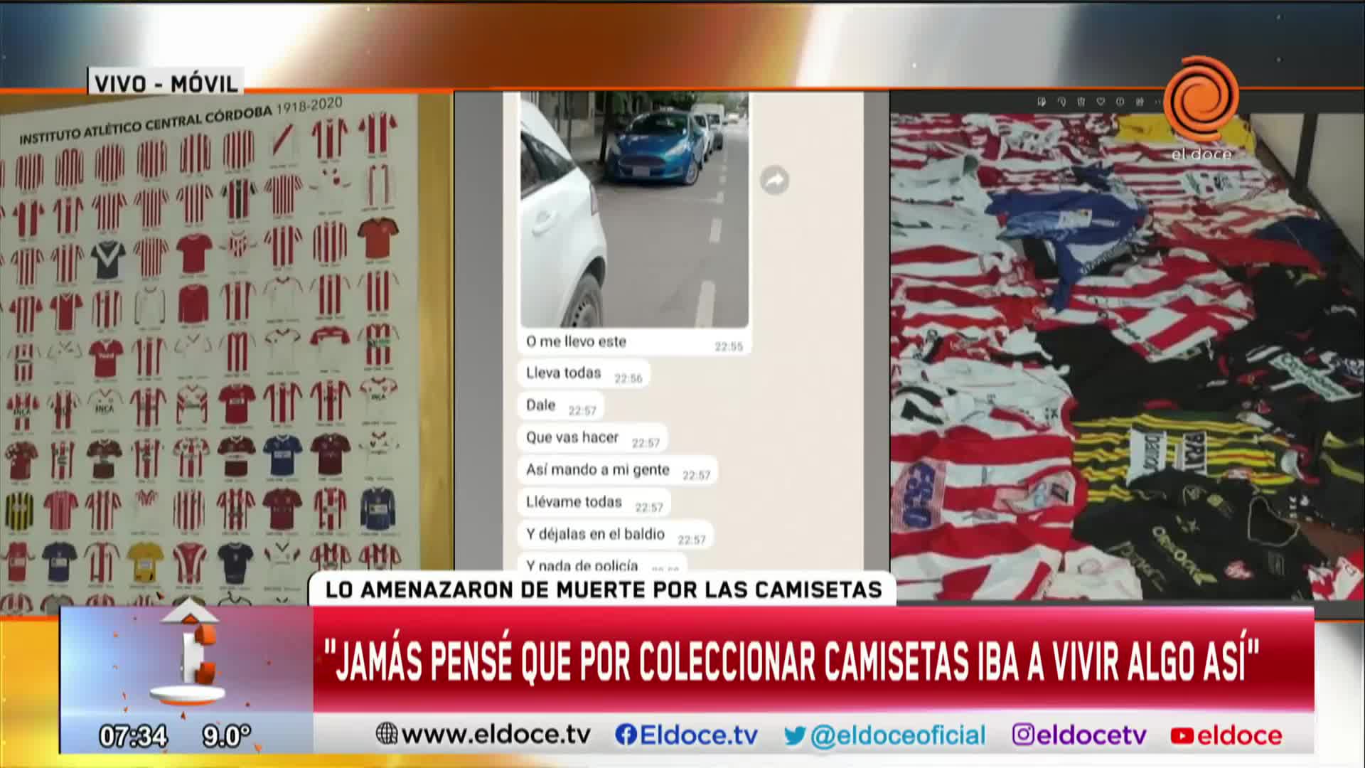 El testimonio del coleccionista al que amenazaron para robarle las camisetas