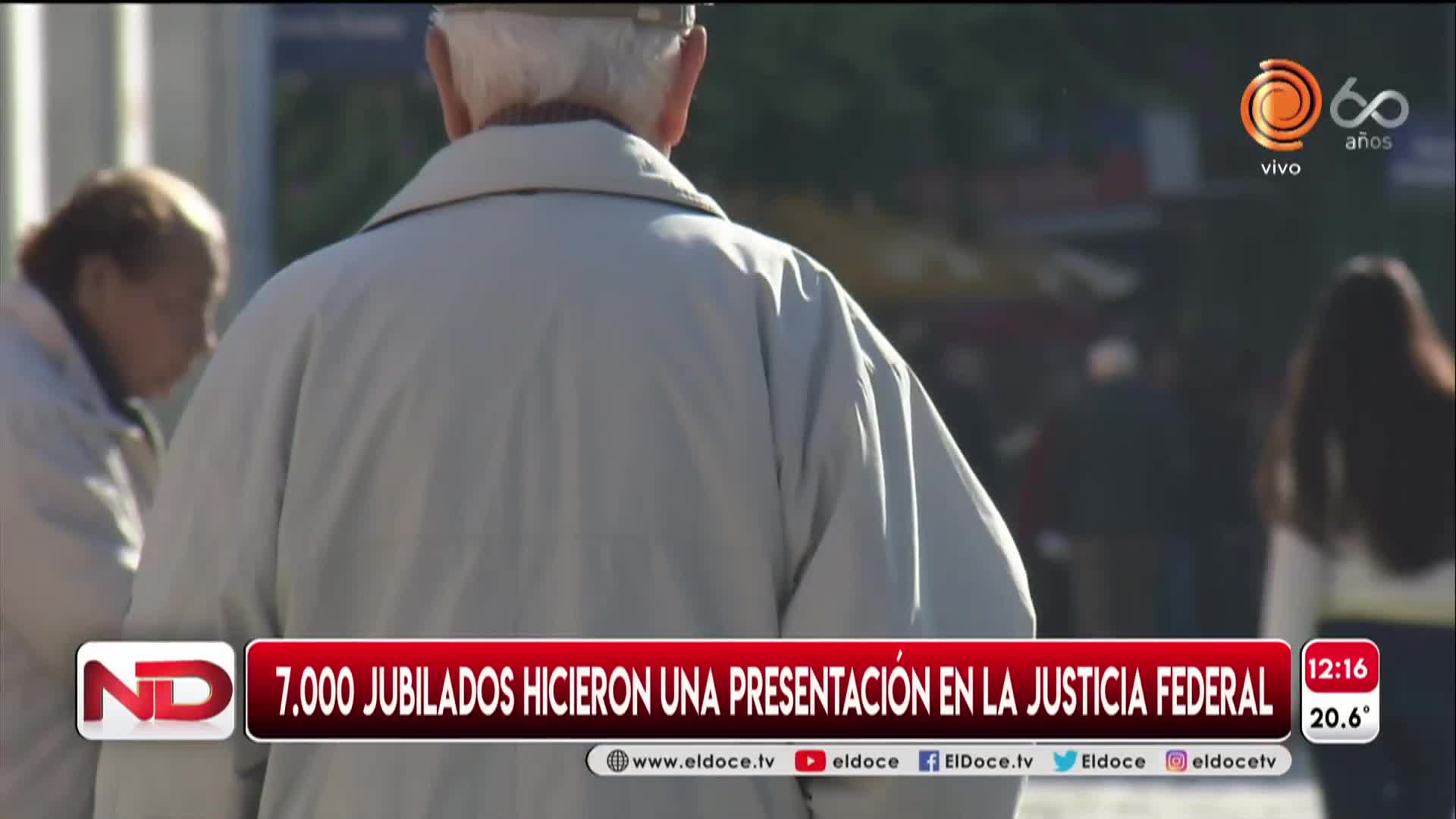 Jubilados se quejan de los aumentos y presentan una demanda colectiva