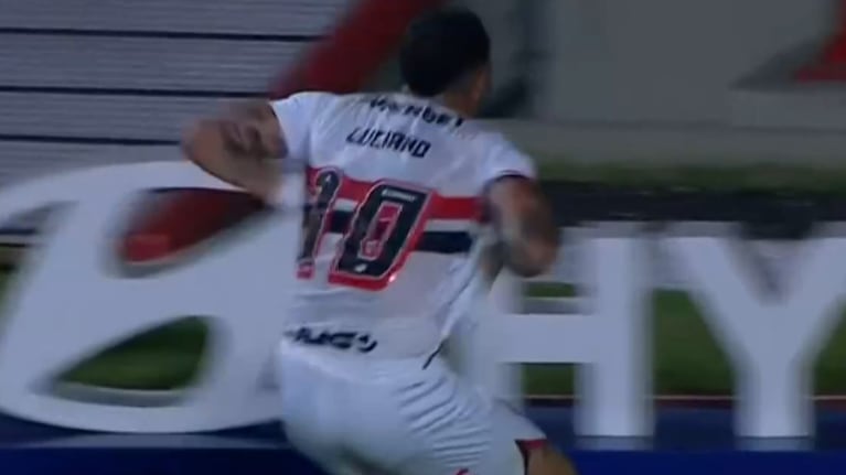 El golazo de Luciano y el 2 a 1 de Sao Paulo ante Talleres