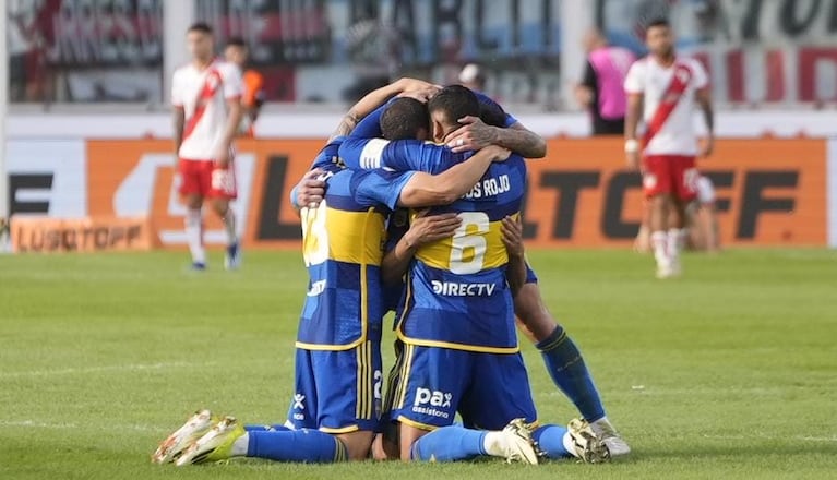 El segundo gol de Merentiel y el 3 a 1 de Boca sobre River en el Kempes