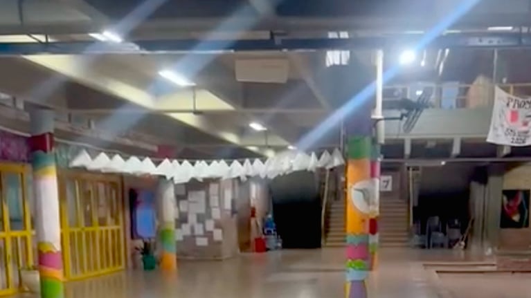 El Doce en la escuela del horror en Santa Fe