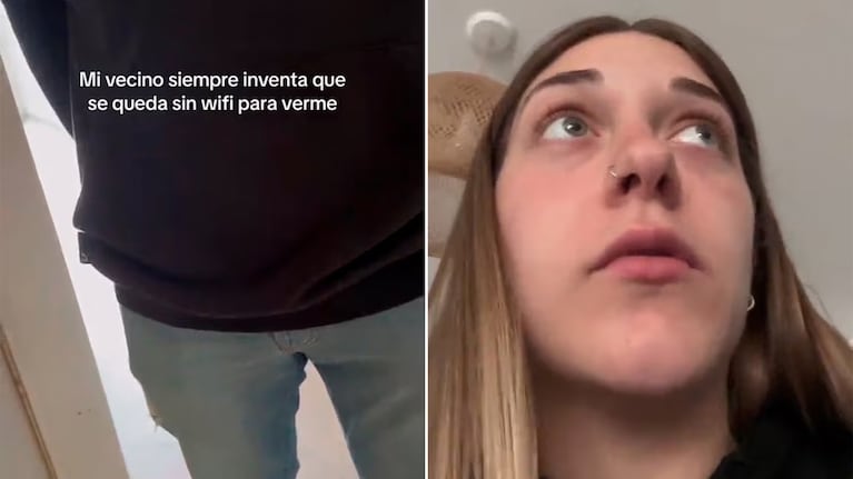 La ingeniosa táctica de un joven para conquistar a su vecina que se volvió viral 