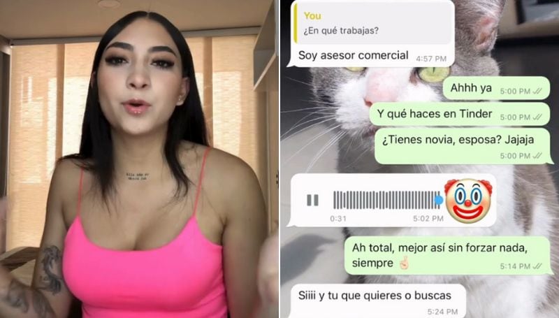 Expuso infidelidad en TikTok y fue viral.