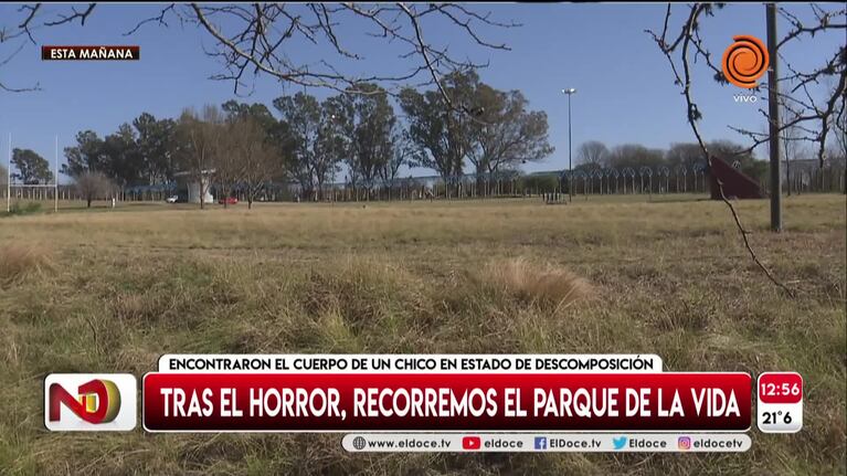 Parque de la Vida: tras el horror, vecinos reclaman seguridad