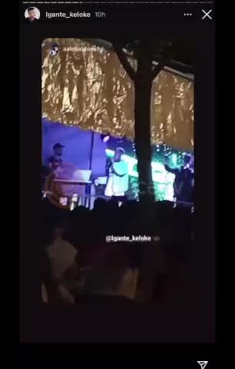 El show de L-Gante en Villa del Totoral: los videos