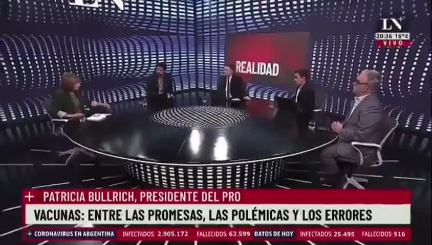 Bullrich y su polémica frase sobre las Islas Malvinas