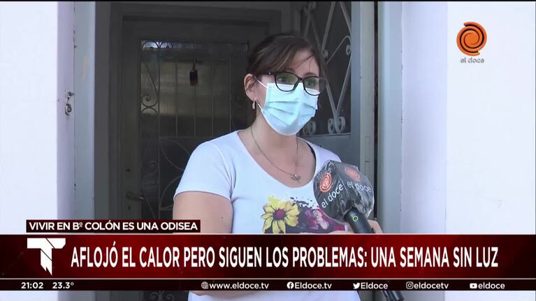 Pasó la ola de calor pero algunos sectores hace una semana están sin luz