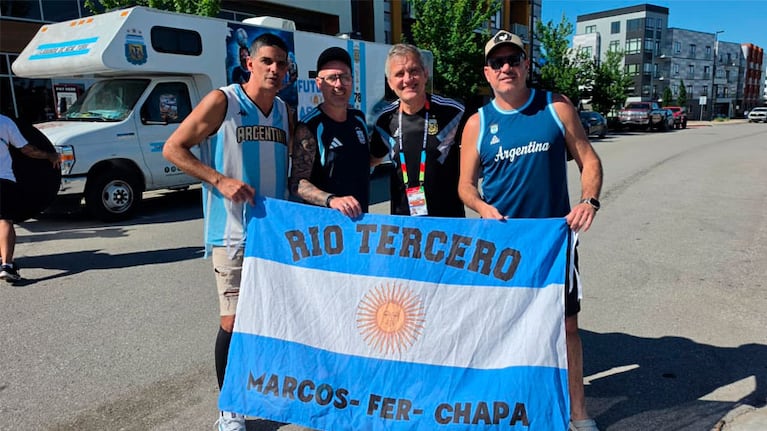 Los hinchas cordobeses en Kansas