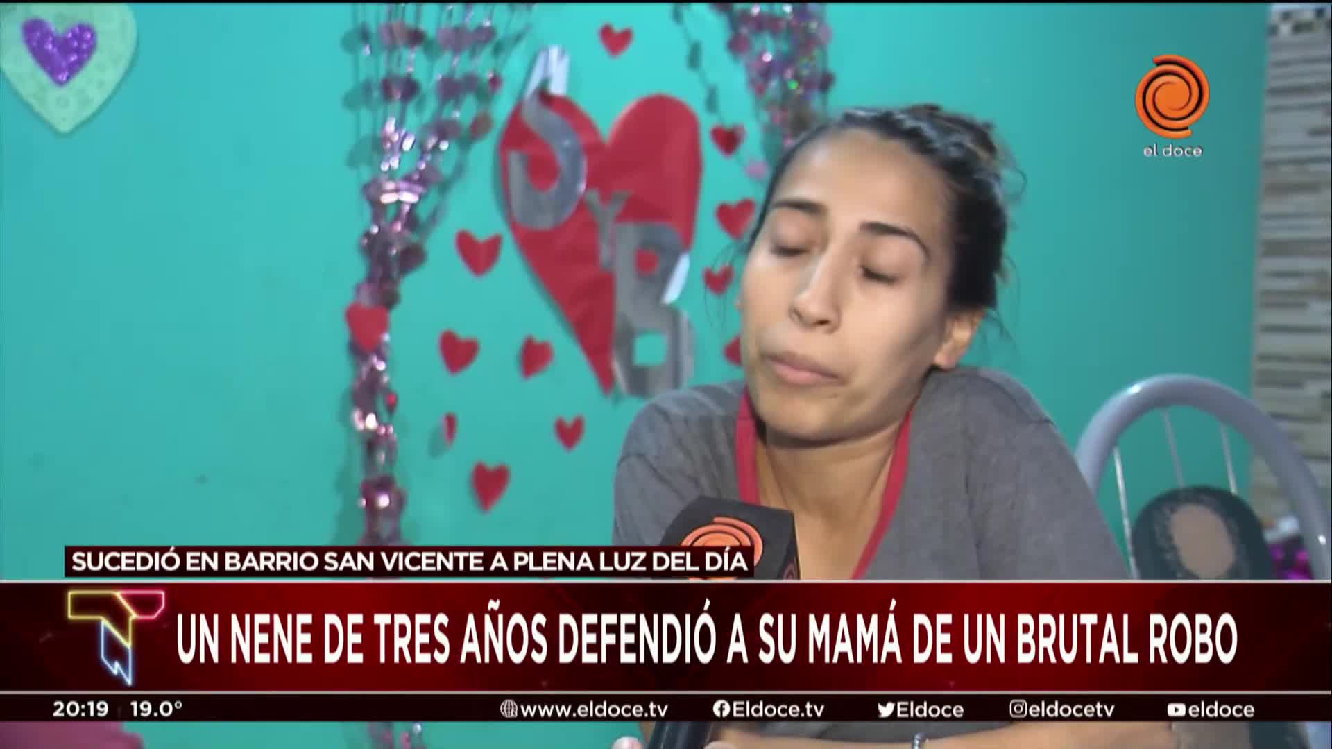 El testimonio de la mujer a quien su hijo de tres años salvó de ser asaltada