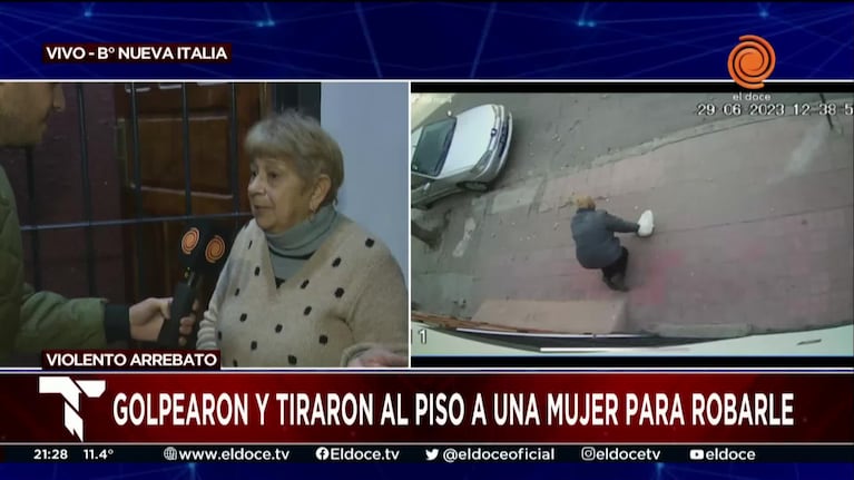 La reflexión de una mujer que fue arrastrada para robarle la cartera