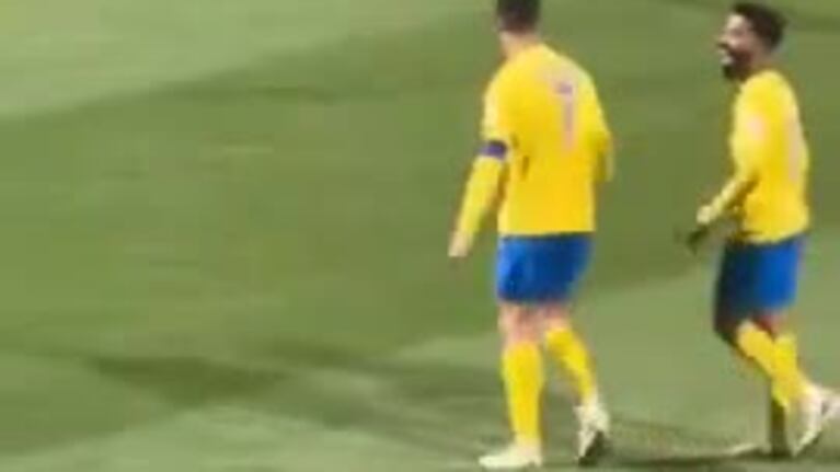 El obsceno gesto de Cristiano Ronaldo