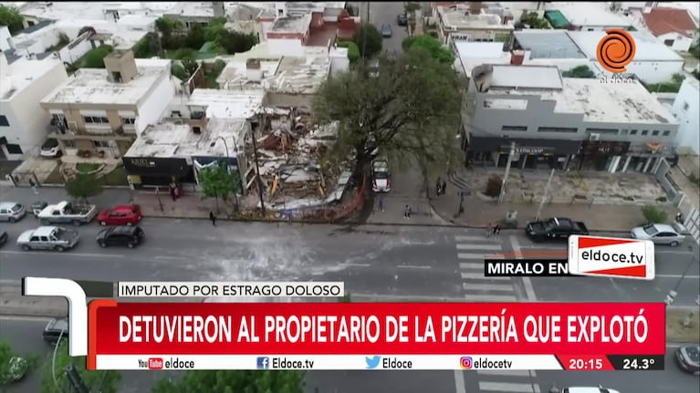 Detuvieron al dueño de la pizzería: la palabra de Carlos Nayi