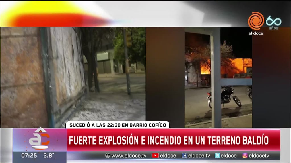 Furia, pelea y violencia: qué pasó en la explosión e incendio de barrio Cofico