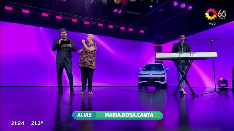 Guido Kaczka se emocionó y bailó un lento con una cordobesa que lucha contra una grave enfermedad