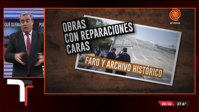 Las obras de la Provincia con reparaciones caras