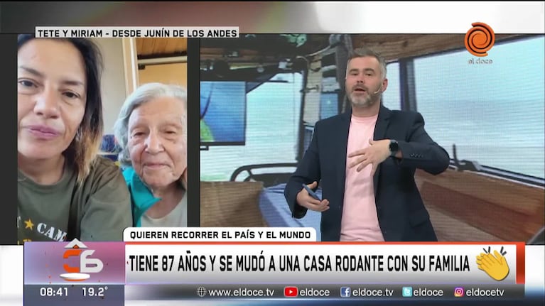 Tiene 87 años y quiere recorrer el mundo en su motorhome