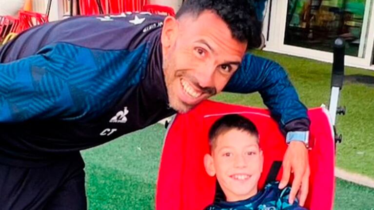 Jere y un sueño cumplido con el plantel de la T