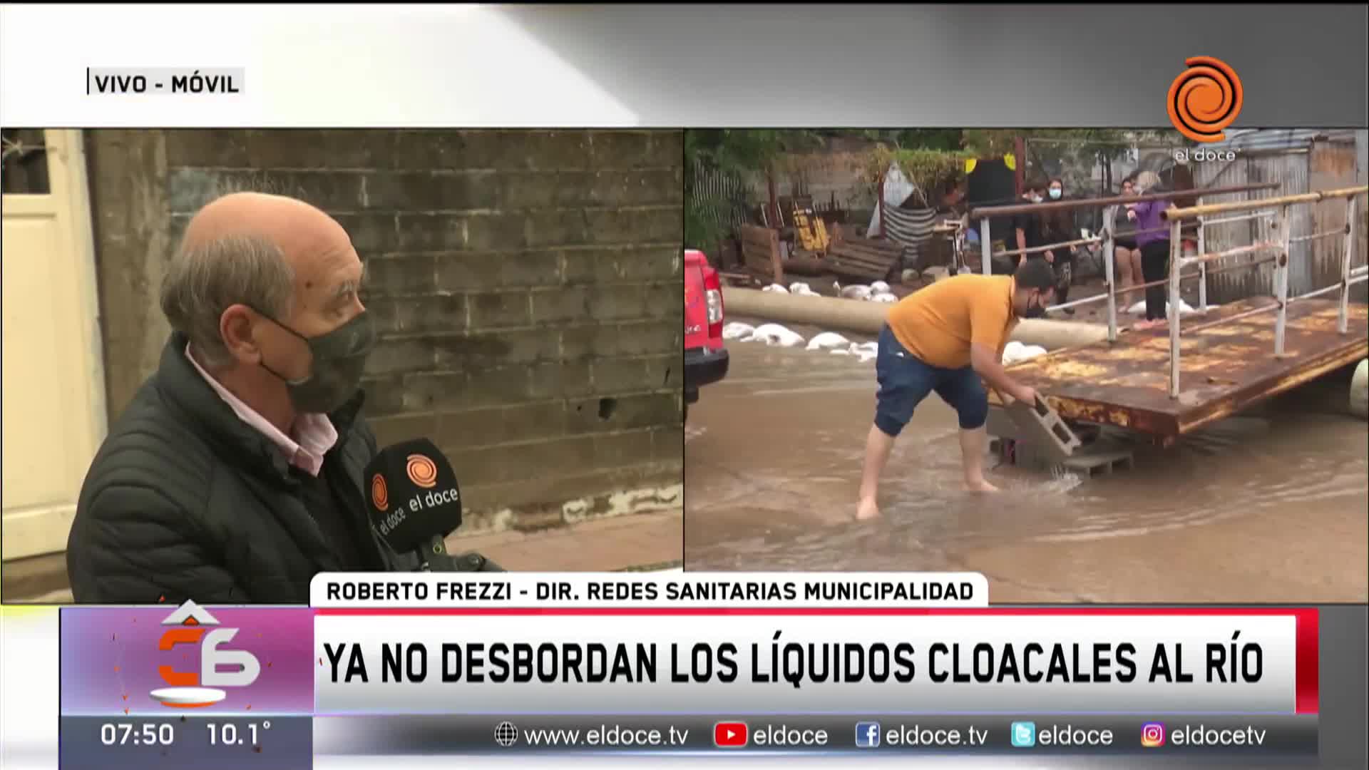 Desborde cloacal: cómo avanzan las obras