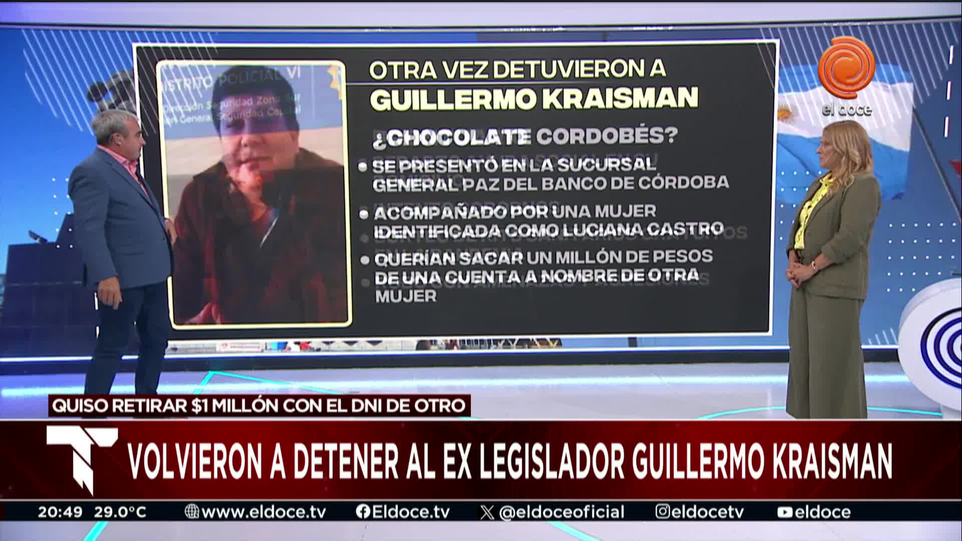 Los detalles del caso Kraisman en Telenoche