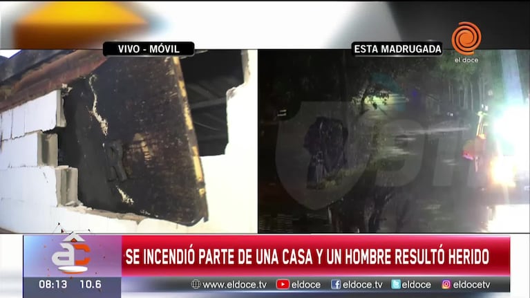 El feroz incendio en una cochera de Córdoba 