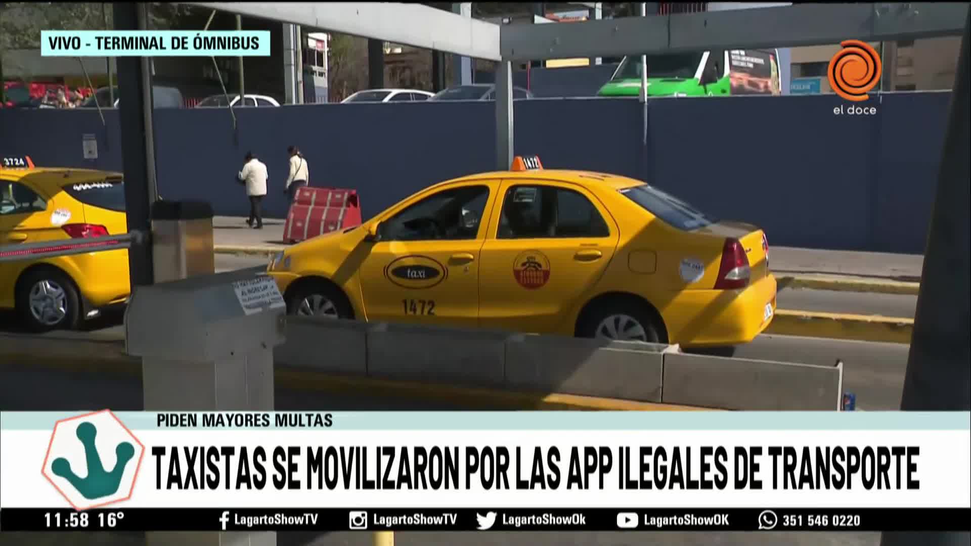 El reclamo de taxistas en contra de Uber