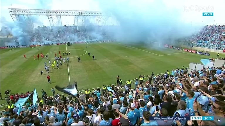 El impresionante recibimiento de Belgrano