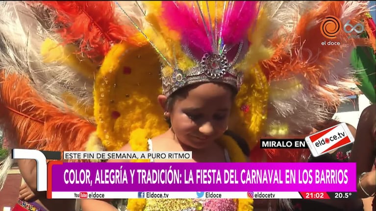 Arrancan los carnavales: el color y la alegría de los corsos barriales
