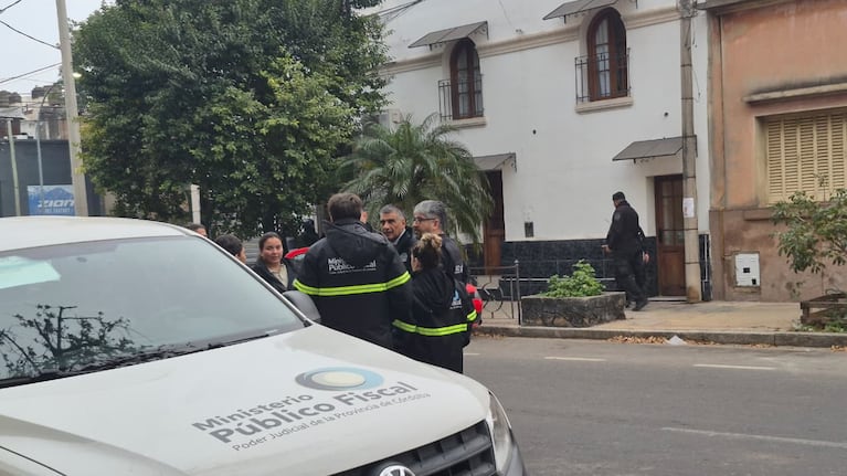 Así entraron a la casa de Claudio Barrelier para allanar