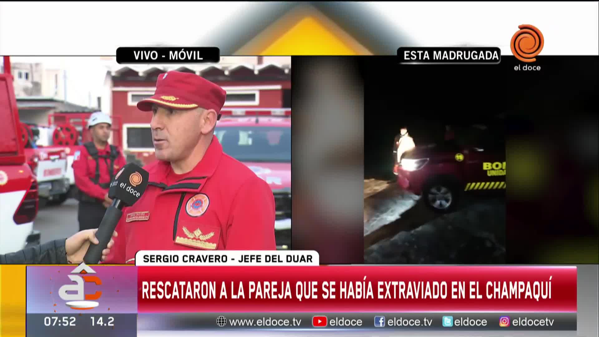 Cómo fue el rescate de la pareja extraviada en el Cerro Champaquí