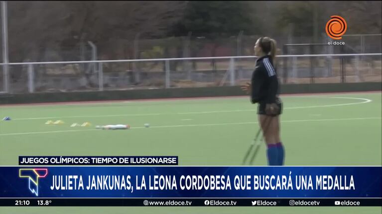 Julieta Jankunas habló sobre la preparación de las Leonas para los Juegos Olímpicos