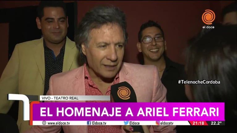 Emoción en el homenaje a Ariel Ferrari