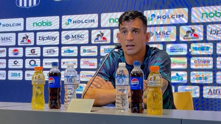 Cristaldo en su presentación en Talleres: “Tuve otras ofertas pero elegí estar acá”