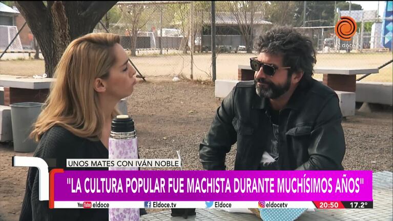 Tomando mate con Iván Noble