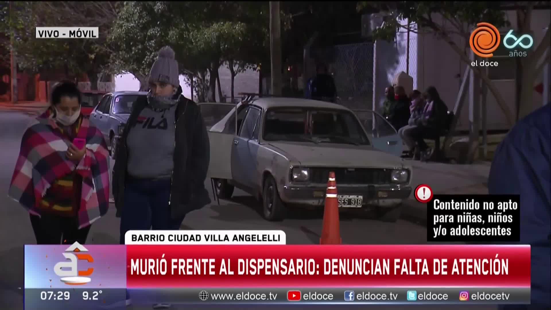 Muerte y denuncia en Villa Angelelli