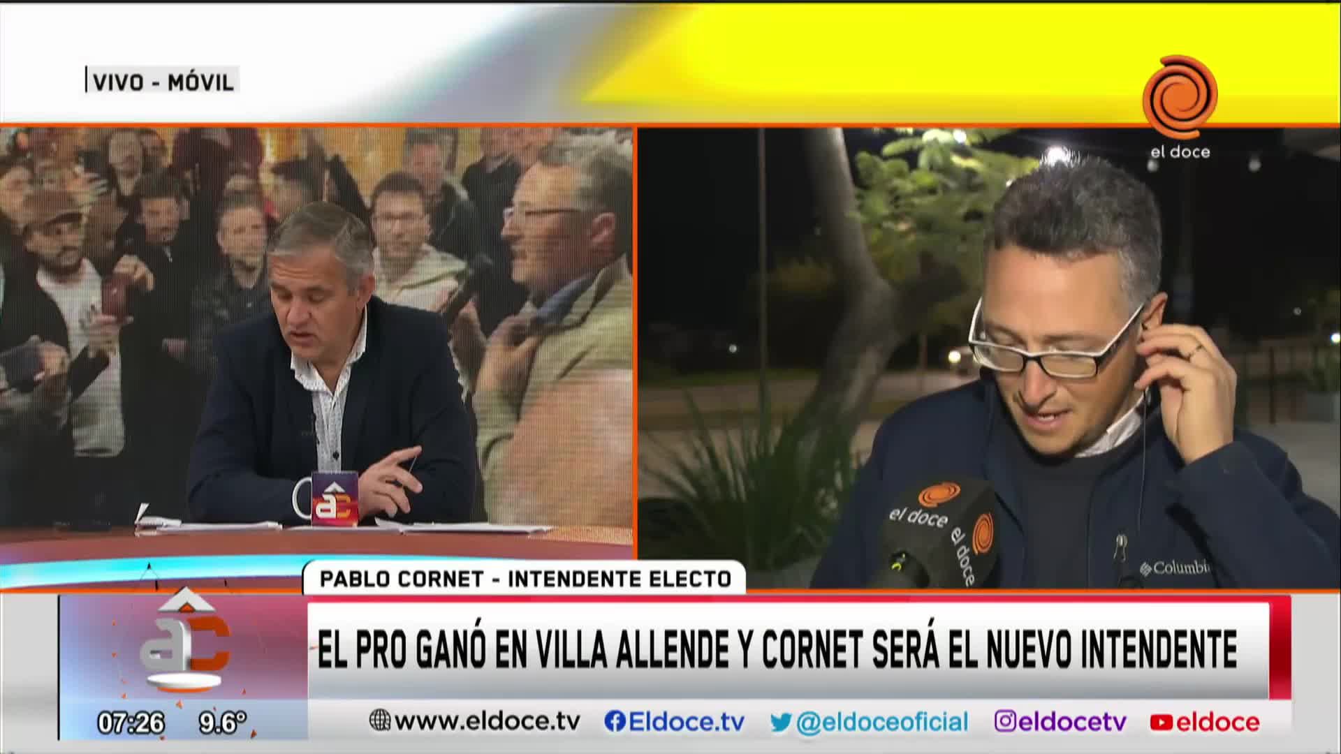 El intendente electo de Villa Allende lamentó la baja participación